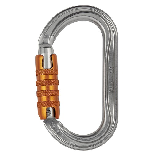 [PZM33A TL] MOSQUETON DE ALUMINIO OVAL