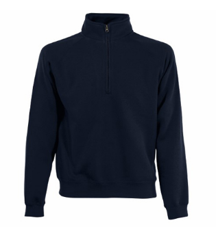 [CA62032] SUDADERA 1/2 CREMALLERA ALGODON